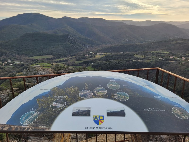 Table panoramique Castellas